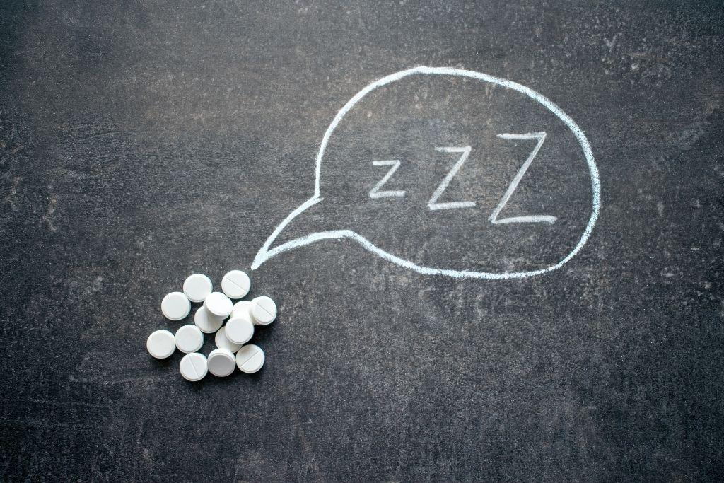 Melatoniinia unen laadun lisäämiseksi.